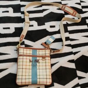 Coach cross body purse